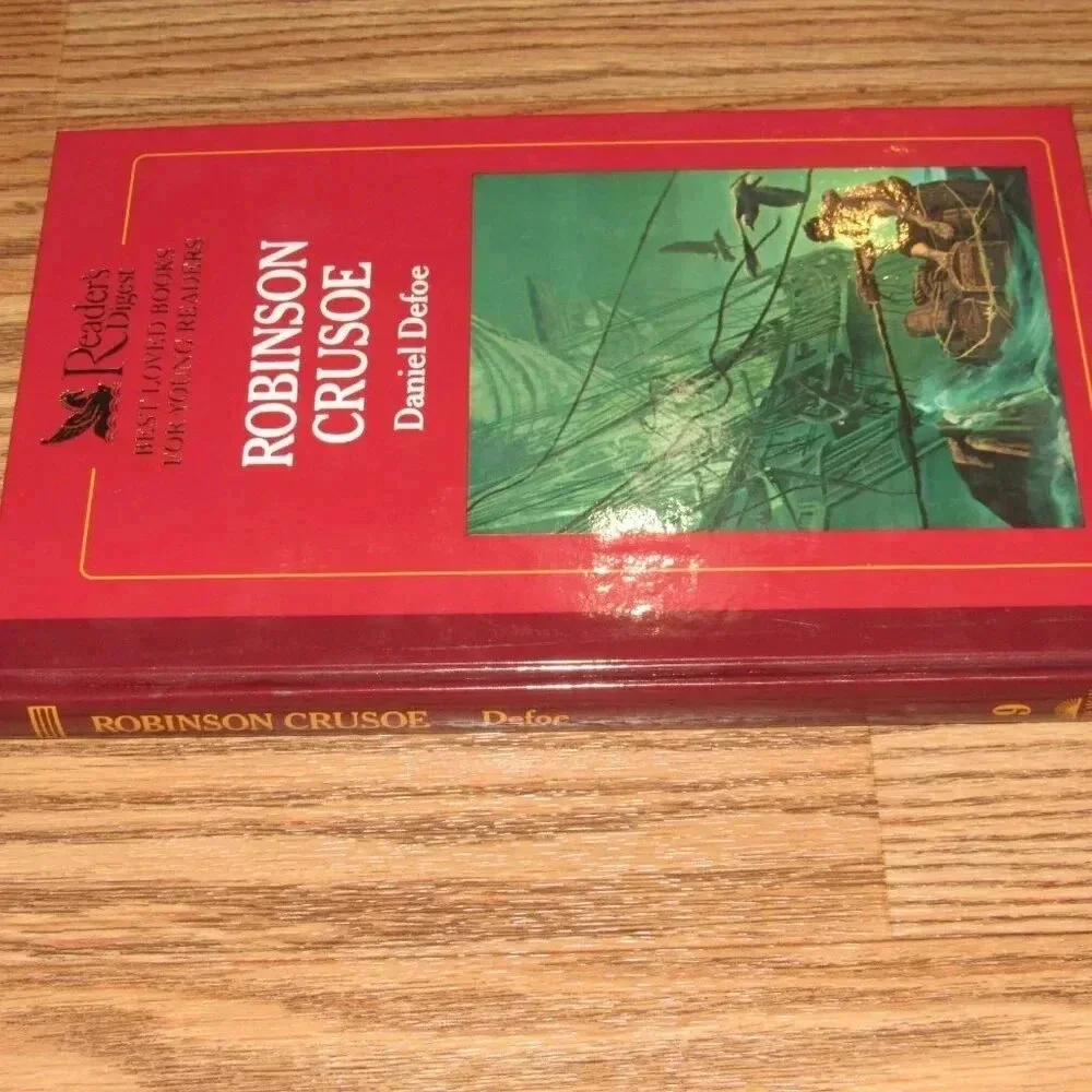 “ROBINSON CRUSOE by Daniel Defoe Reader’s Digest Book for Young Readers